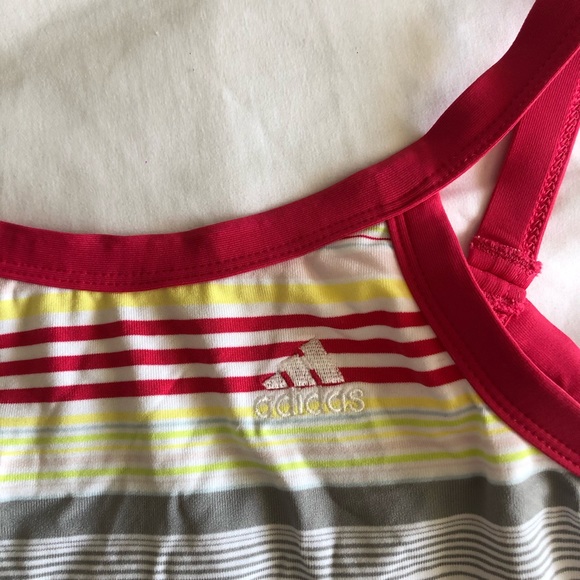 ADIDAS vintage colourful halter top - Picture 3 of 7
